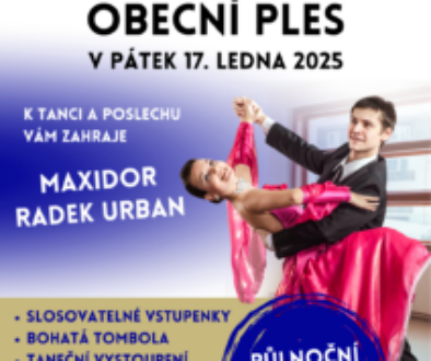 Obecní ples 17.1.2025